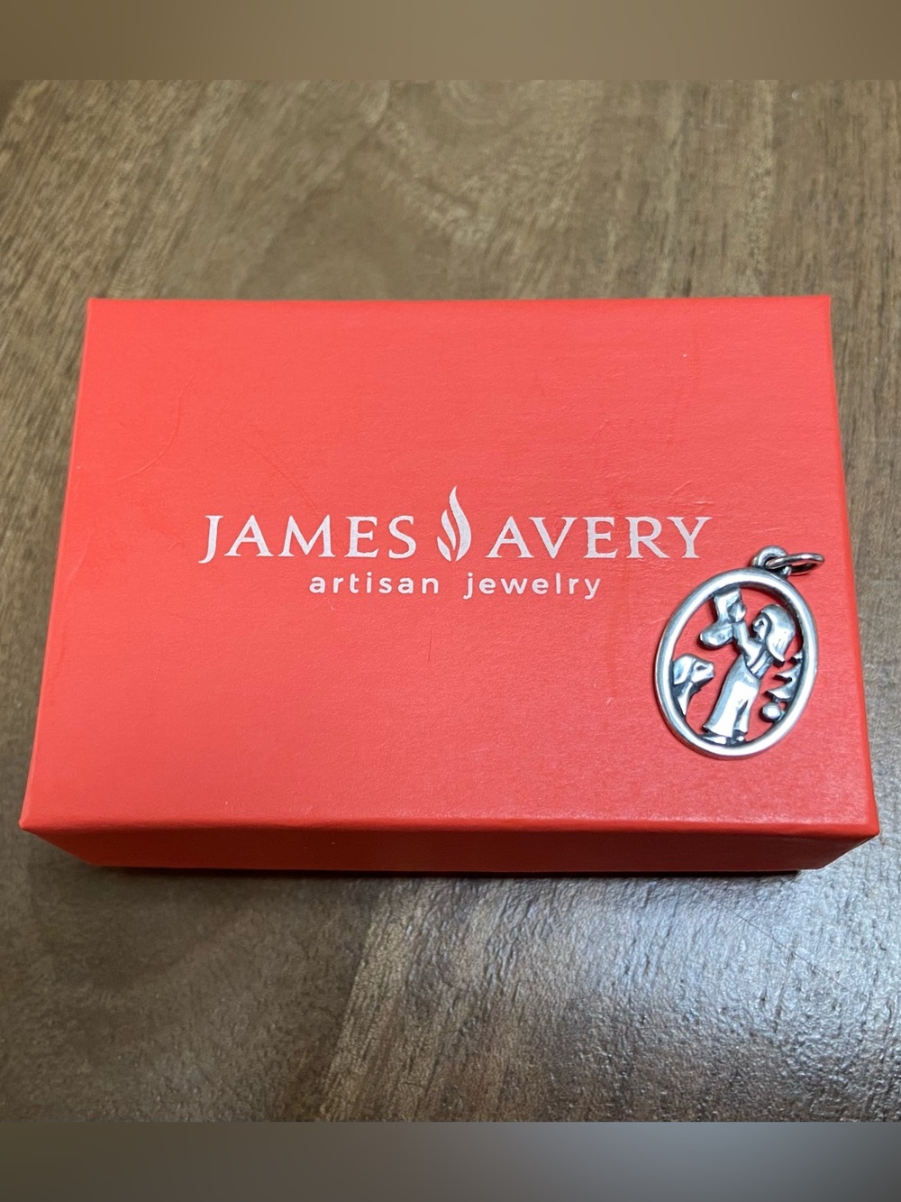 RARE James Avery Christmas Charm Pendant Girl Boy Stocking Dog Tree